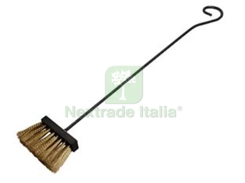 5PZ SCOPINO SETOLE OTTONATE PER CAMINO - cm.50h. — Accessori bagno — rif. FERX.FER244824 5PZ SCOPINO SETOLE OTTONATE PER CAMINO - cm.50h. — Accessori bagno — rif. FERX.FER244824