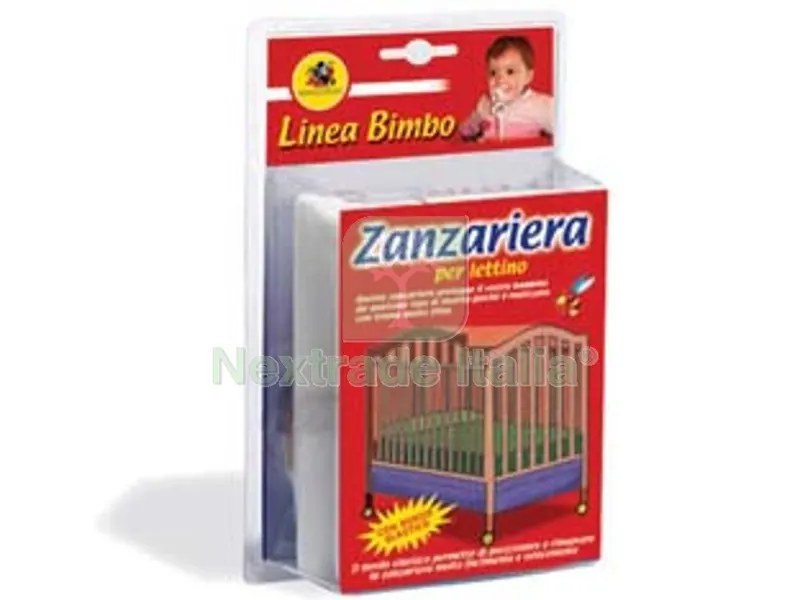 2PZ Zanzariera per Lettino - in blister, cm.160x80x80 — Tende e zanzariere — rif. FERX.FER244961 2PZ Zanzariera per Lettino - in blister, cm.160x80x80 — Tende e zanzariere — rif. FERX.FER244961