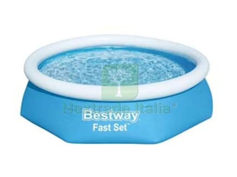 piscina fast set autoportante tonda cm.244x61h. senza filtro - cm.244x61 - capacit? lt.1880 - (art.57448) — Tempo libero outdoor — rif. FERX.FER245623 piscina fast set autoportante tonda cm.244x61h. senza filtro - cm.244x61 - capacit? lt.1880 - (art.57448) — Tempo libero outdoor — rif. FERX.FER245623