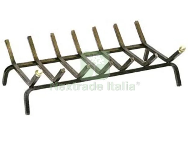 Brucialegna Rettangolare a 7 Barre - cm.55x35x16h. (623) — Tempo libero outdoor — rif. FERX.FER245821 Brucialegna Rettangolare a 7 Barre - cm.55x35x16h. (623) — Tempo libero outdoor — rif. FERX.FER245821
