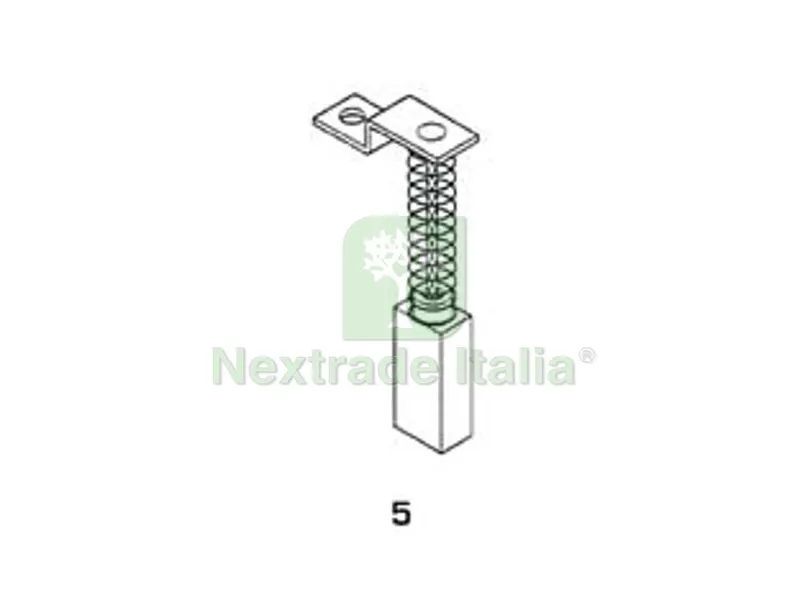 8PZ Spazzole a Carboncino per Elettroutensili Modello 5 - Felisatti 1728 mm.6x9x20/22h. — Accessori e ricambi utensili elettrici — rif. FERX.FER246231