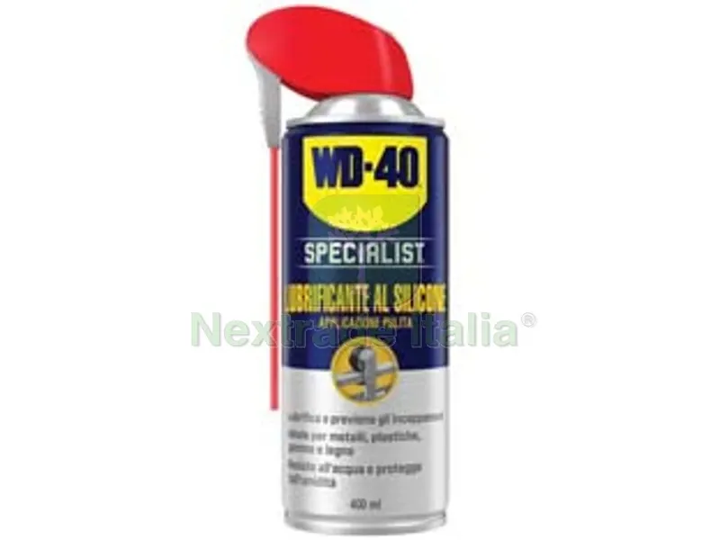 3PZ wd-40 specialist spray lubrificante al silicone - ml.400 — Lubrificanti e oli — rif. FERX.FER246644 3PZ wd-40 specialist spray lubrificante al silicone - ml.400 — Lubrificanti e oli — rif. FERX.FER246644