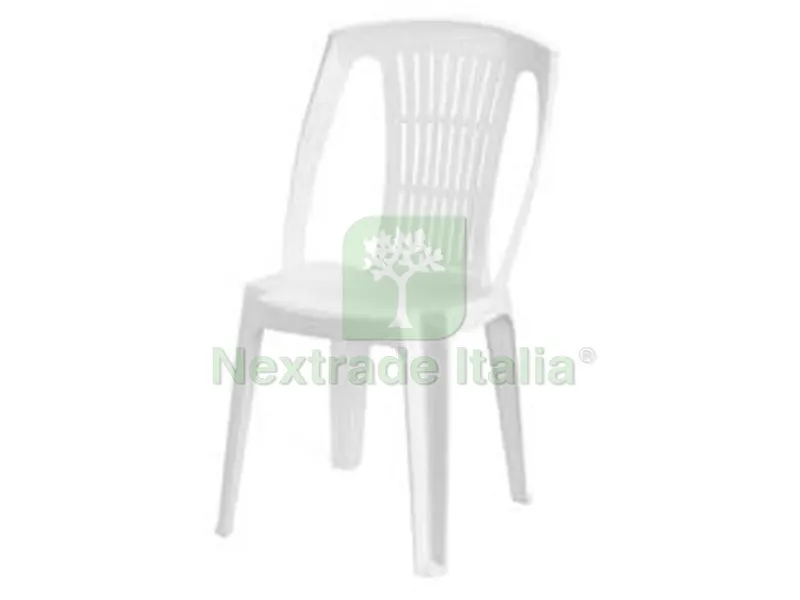 Sedia da Giardino "stella" Bianca - cm.46x53x86h. - peso kg.2,58 — Arredo giardino — rif. FERX.FER246767