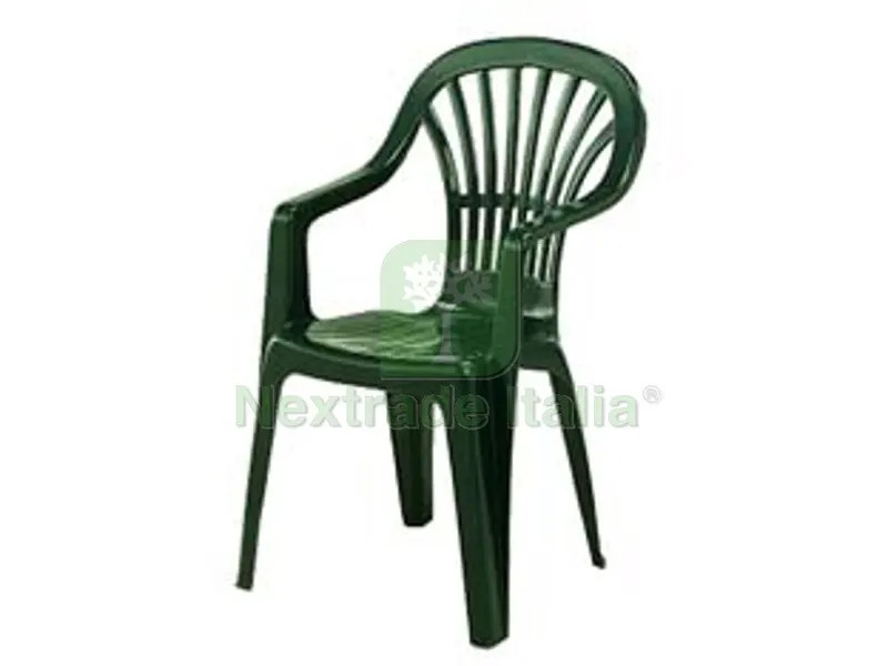 Poltrona da Giardino "zena" Verde - cm.55x56x89h. - peso kg.3,1 — Arredo giardino — rif. FERX.FER246828