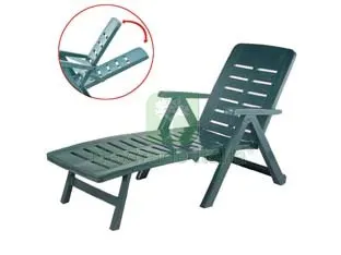 lettino da giardino "smeraldo" verde - cm.72x189x96h. - peso kg.10,6 — Lettini e arredo piscina — rif. FERX.FER246866
