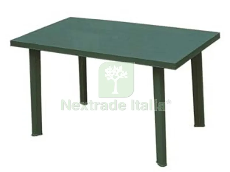 Tavolo da Giardino "velo" Verde CM.125X76X72H. - cm.126x76x72h. - peso kg.8,8 — Arredo giardino — rif. FERX.FER246903
