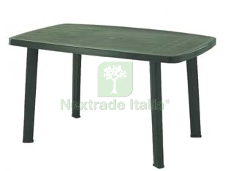 Tavolo da Giardino "faro" Verde CM.135X82X72H. - cm.137x85x72h. - peso kg.9,5 — Arredo giardino — rif. FERX.FER246910