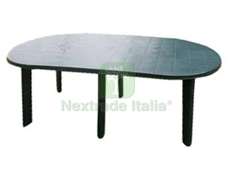 Tavolo da Giardino "tavolo 180" Verde CM.181X90X72H. - cm.181x90x72h. - peso kg.13,4 — Arredo giardino — rif. FERX.FER246927