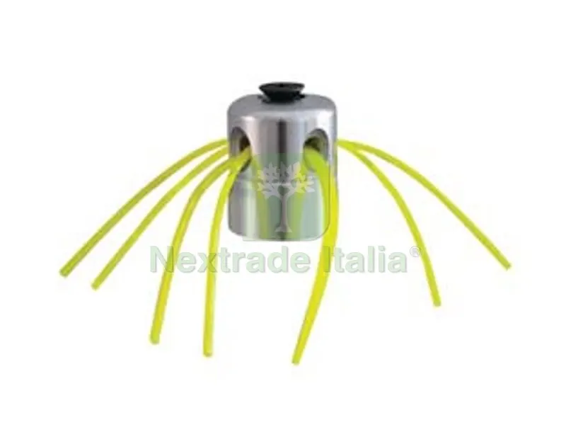 TESTINA PER DECESPUGLIATORE UNIVERSALE IN ALLUMINIO 8 FILI — Attrezzi da giardino a motore — rif. FERX.FER247382