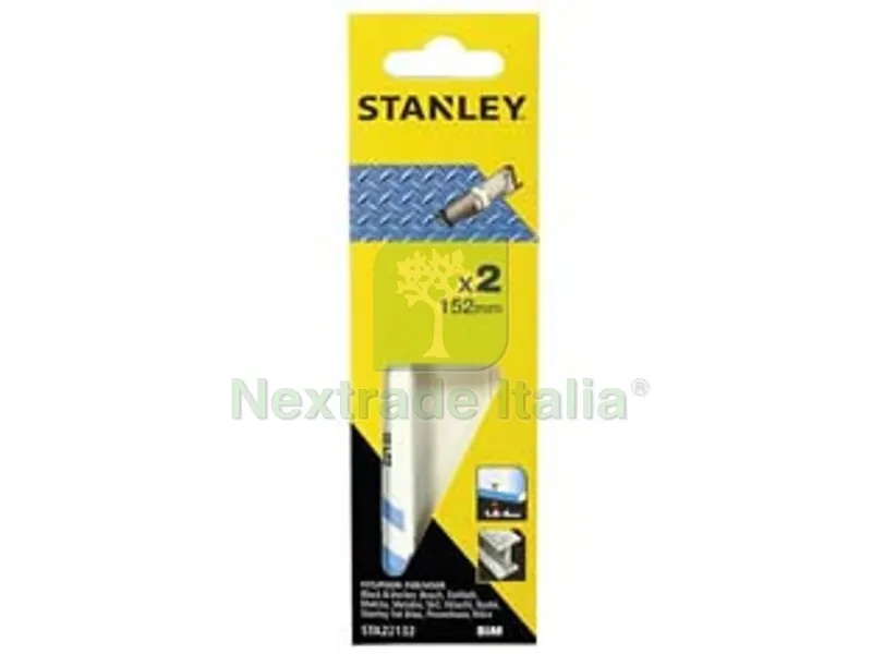 set 2 lame per seghe a gattuccio per metallo - mm.152x1.4 fine (sta22132) — Smerigliatrici e seghe — rif. FERX.FER247641