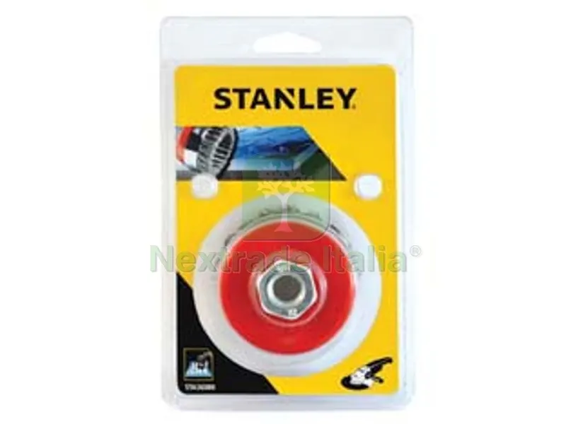 spazzola a tazza per smerigliatrice angolare - ? mm.90 attacco m14 (sta36105) — Smerigliatrici e seghe — rif. FERX.FER247900