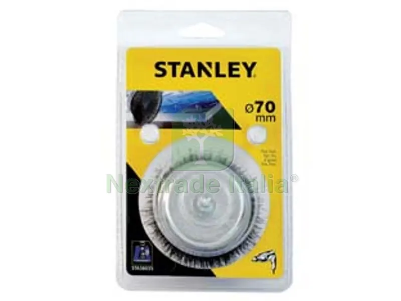 spazzola a tazza per trapano - ? mm.85 codolo mm.6 (sta36050) — Punte, frese e dischi — rif. FERX.FER248037 spazzola a tazza per trapano - ? mm.85 codolo mm.6 (sta36050) — Punte, frese e dischi — rif. FERX.FER248037