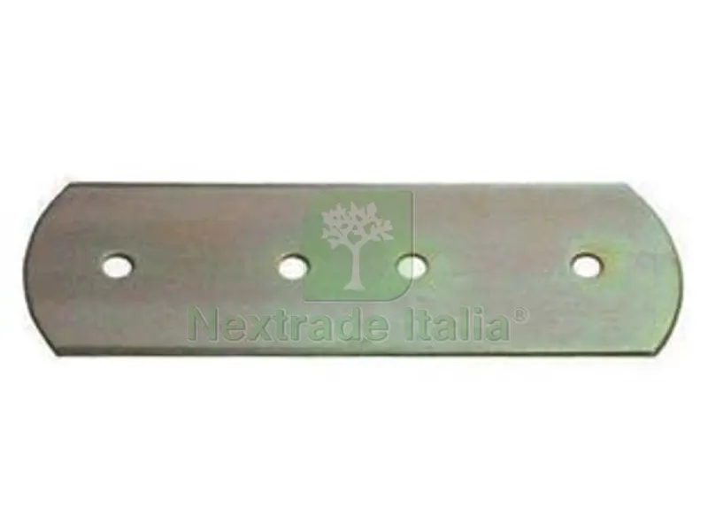 10PZ PIASTRA DI GIUNZIONE ART.857 mm.80x230 — Piastre e angolari — rif. FERX.FER249119