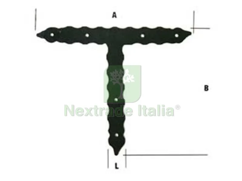GIUNZIONE A "T" ORNAMENTALE ART.964 — Raccordi in ghisa e figure — rif. FERX.FER249416