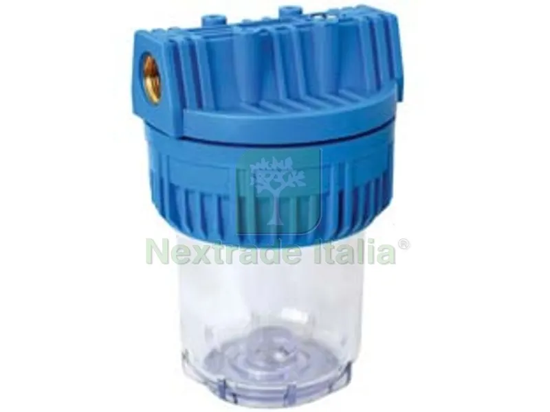 Contenitore Filtro FP3 H.5" - attacco ? 3/4" F - ? mm.122x174h. — Casalinghi e organizzazione — rif. FERX.FER294676 Contenitore Filtro FP3 H.5" - attacco ? 3/4" F - ? mm.122x174h. — Casalinghi e organizzazione — rif. FERX.FER294676