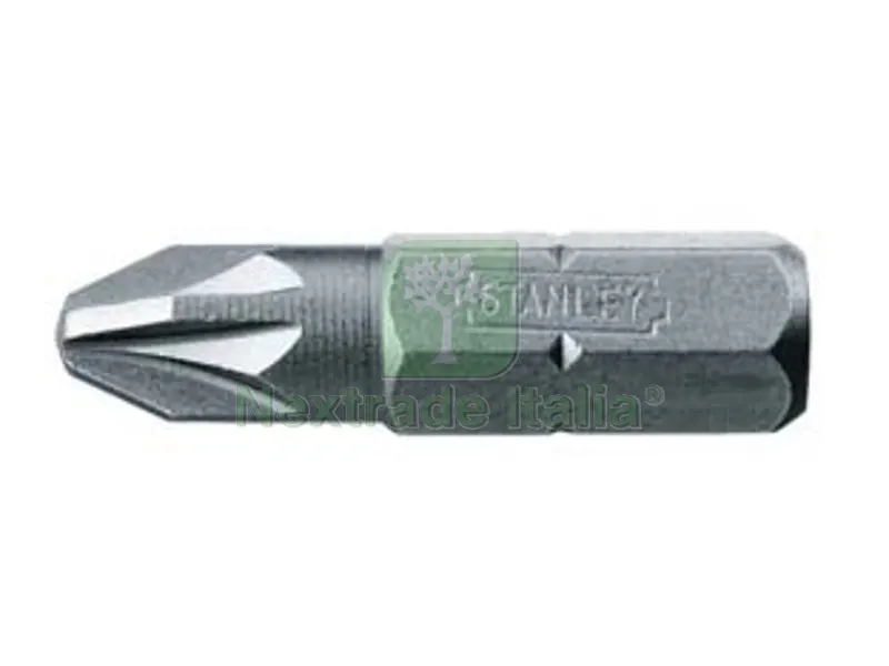 25PZ inserto a croce pozidrive per avvitatori - mm.25 pz2 — Inserti e bit per avvitatori — rif. FERX.FER250696