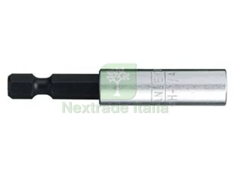5PZ portainserti magnetico - mm.60 gambo esagonale 1/4" — Inserti e bit per avvitatori — rif. FERX.FER250740 5PZ portainserti magnetico - mm.60 gambo esagonale 1/4" — Inserti e bit per avvitatori — rif. FERX.FER250740