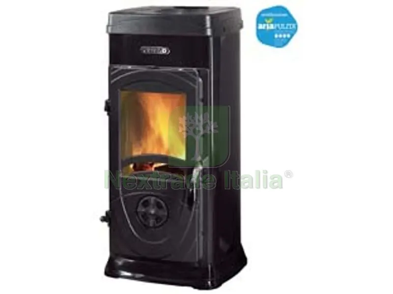 Stufa a Legna Super Junior 5 KW Nera - misure cm.36,0x41,9x77,1h. - peso Kg.64 — Stufe e camini — rif. FERX.FER251495 Stufa a Legna Super Junior 5 KW Nera - misure cm.36,0x41,9x77,1h. - peso Kg.64 — Stufe e camini — rif. FERX.FER251495