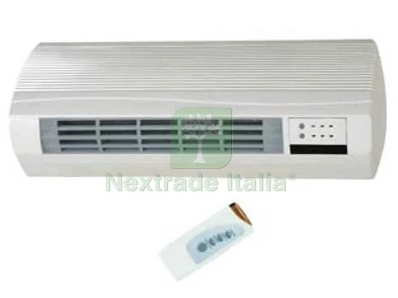 TERMOVENTILATORE A PARETE 2000W CM.50 CON TIMER E TELECOMANDO - misure cm.50x19x11h. — Ventilatori e aspiratori — rif. FERX.FER252539 TERMOVENTILATORE A PARETE 2000W CM.50 CON TIMER E TELECOMANDO - misure cm.50x19x11h. — Ventilatori e aspiratori — rif. FERX.FER252539