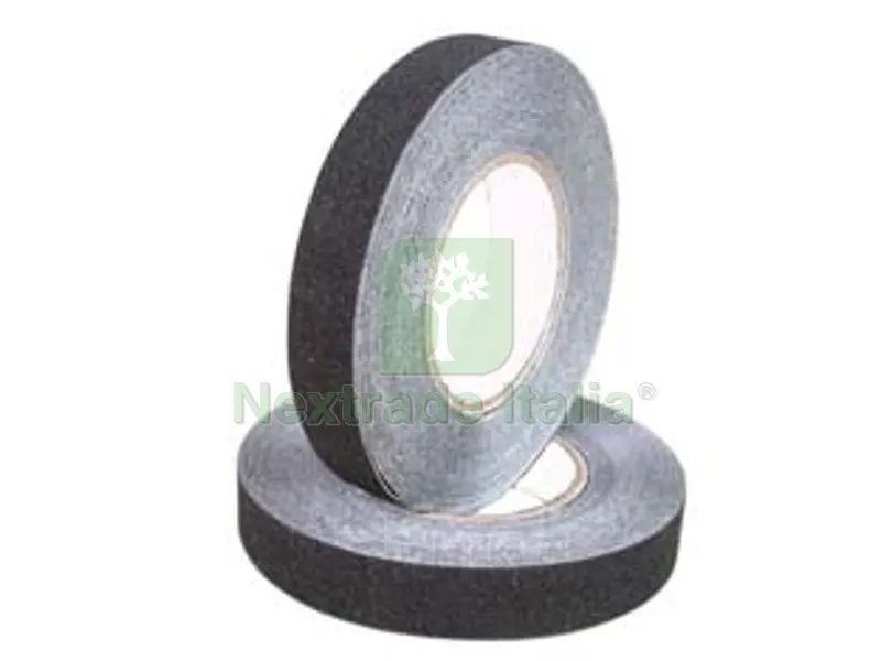 2PZ NASTRO ADESIVO ANTISDRUCCIOLO NERO IN ROTOLO - mm.25h. in rotoli da mt.18 — Adesivi e sigillanti — rif. FERX.FER252720 2PZ NASTRO ADESIVO ANTISDRUCCIOLO NERO IN ROTOLO - mm.25h. in rotoli da mt.18 — Adesivi e sigillanti — rif. FERX.FER252720
