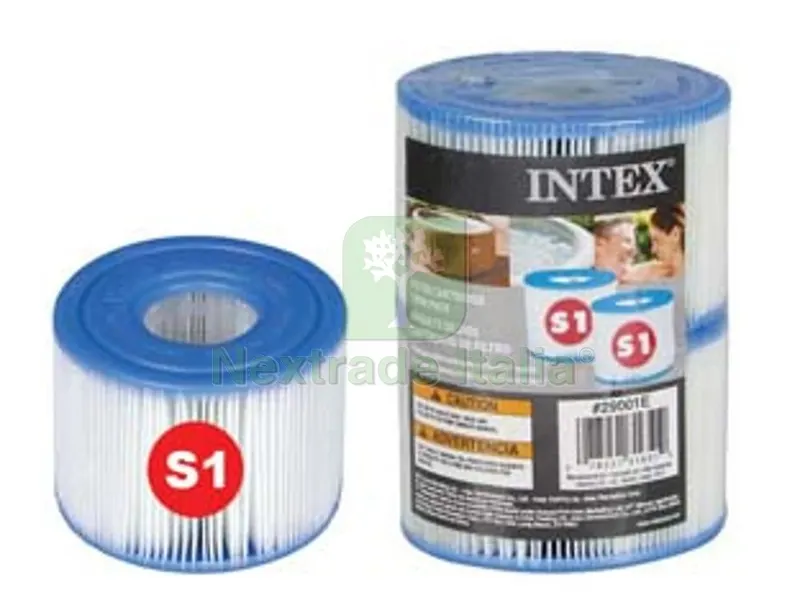 cartuccia ricambio per filtri piscine in set pezzi 2 - tipo s1 peso kg.0,73 (29001) — Piscine e strutture — rif. FERX.FER253444 cartuccia ricambio per filtri piscine in set pezzi 2 - tipo s1 peso kg.0,73 (29001) — Piscine e strutture — rif. FERX.FER253444