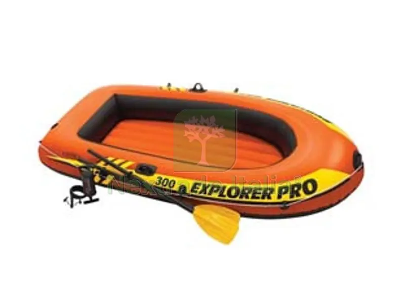 canotto gonfiabile con tre re d'aria "explorer pro 300" +6 anni - cm.244x117x36h. - peso kg.7,80 (58358) — Gonfiabili e galleggianti — rif. FERX.FER253628 canotto gonfiabile con tre re d'aria "explorer pro 300" +6 anni - cm.244x117x36h. - peso kg.7,80 (58358) — Gonfiabili e galleggianti — rif. FERX.FER253628