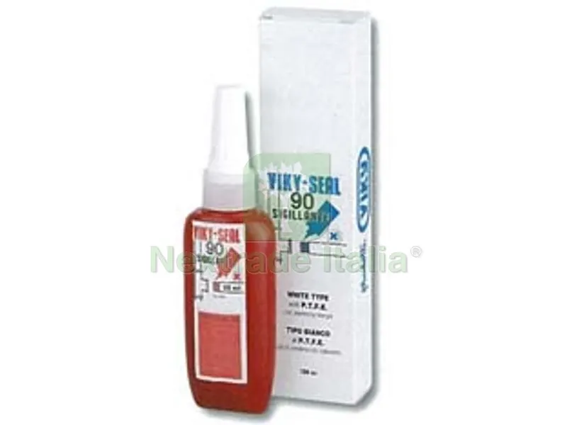 2PZ SIGILLANTE ANAEROBICO FRENAFILETTI VIKY-SEAL TIPO BIANCO AL PTFE - ml.50 in tubetto — Adesivi e sigillanti — rif. FERX.FER253871 2PZ SIGILLANTE ANAEROBICO FRENAFILETTI VIKY-SEAL TIPO BIANCO AL PTFE - ml.50 in tubetto — Adesivi e sigillanti — rif. FERX.FER253871