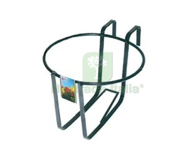 5PZ PORTAVASO DA BALCONE TONDO PESANTE - ? cm.22x18h. — Vasi e fioriere — rif. FERX.FER254052 5PZ PORTAVASO DA BALCONE TONDO PESANTE - ? cm.22x18h. — Vasi e fioriere — rif. FERX.FER254052
