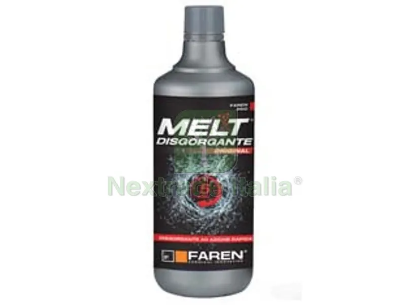 12PZ Melt Disgorgante Acido Solforico ML750 Solo USO Professionale vendibile con restrizioni previste REG.UE2019/1148 — Scarichi e sifoni — rif. FERX.FER254366