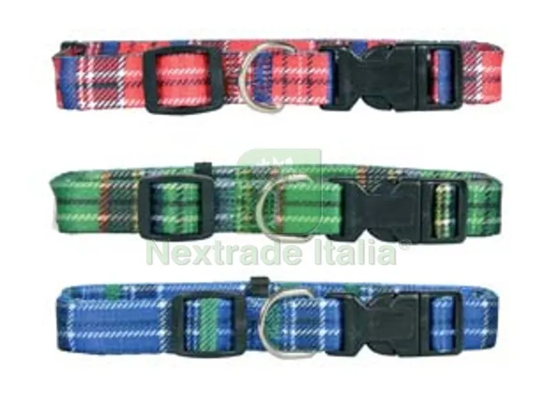5PZ COLLARE PER CANI IN NYLON - cm.33/40x1,5 — Cani — rif. FERX.FER255646 5PZ COLLARE PER CANI IN NYLON - cm.33/40x1,5 — Cani — rif. FERX.FER255646