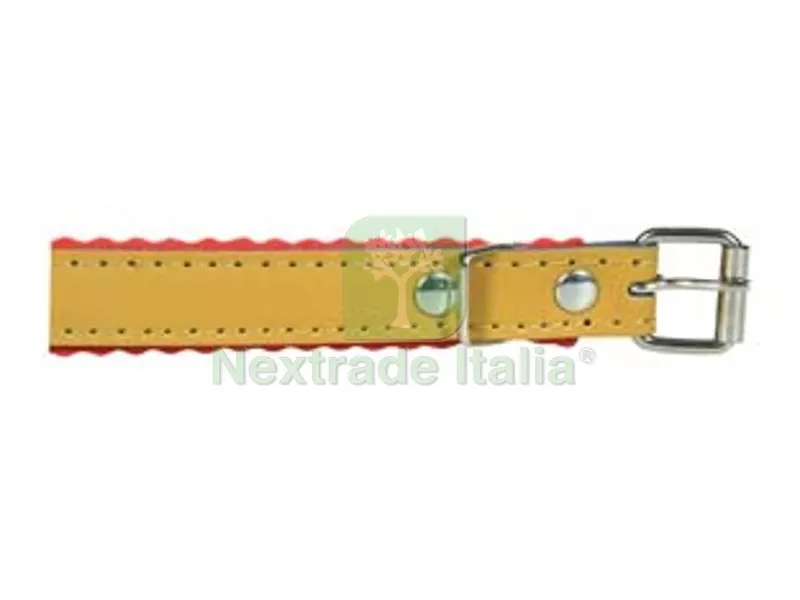 5PZ COLLARE PER CANI CUOIO FODERATO - cm.33x1,2 — Cani — rif. FERX.FER255752 5PZ COLLARE PER CANI CUOIO FODERATO - cm.33x1,2 — Cani — rif. FERX.FER255752