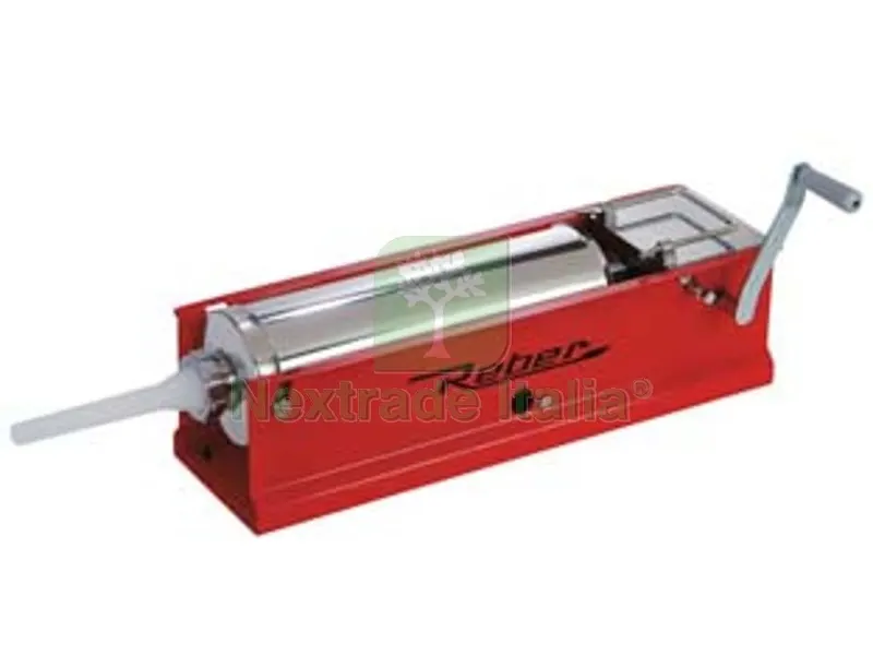 Insaccatrice con Cilindro Inox a 2 Velocita' - capacit? lt.6,8, Kg.15, - cm.70X22X22 (8951N) — Serrature e cilindri — rif. FERX.FER255899 Insaccatrice con Cilindro Inox a 2 Velocita' - capacit? lt.6,8, Kg.15, - cm.70X22X22 (8951N) — Serrature e cilindri — rif. FERX.FER255899
