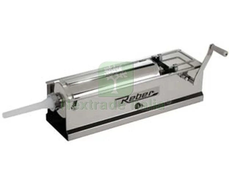 Insaccatrice con Cilindro Inox a 2 Velocita' - capacit? di kg.5 (8960N) — Serrature e cilindri — rif. FERX.FER390644 Insaccatrice con Cilindro Inox a 2 Velocita' - capacit? di kg.5 (8960N) — Serrature e cilindri — rif. FERX.FER390644