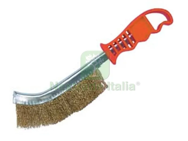 12PZ SPAZZOLA IN ACCIAIO OTTONATO — Punte, frese e dischi — rif. FERX.FER256049 12PZ SPAZZOLA IN ACCIAIO OTTONATO — Punte, frese e dischi — rif. FERX.FER256049