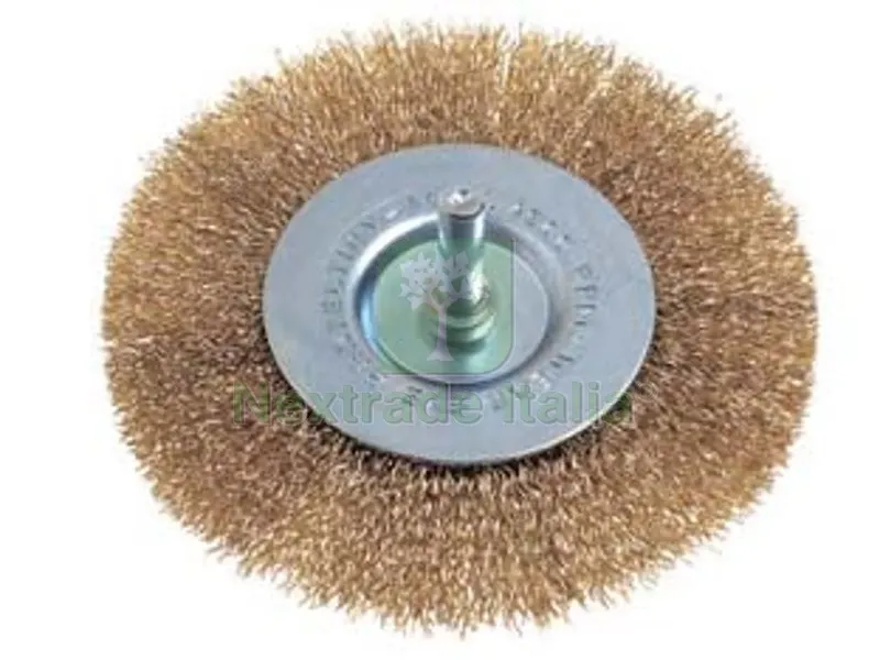 5BLISTER SPAZZOLA CIRCOLARE FILI ACCIAIO PER TRAPANO EXTRA - ? mm.50 codolo mm.6 — Punte, frese e dischi — rif. FERX.FER256131 5BLISTER SPAZZOLA CIRCOLARE FILI ACCIAIO PER TRAPANO EXTRA - ? mm.50 codolo mm.6 — Punte, frese e dischi — rif. FERX.FER256131