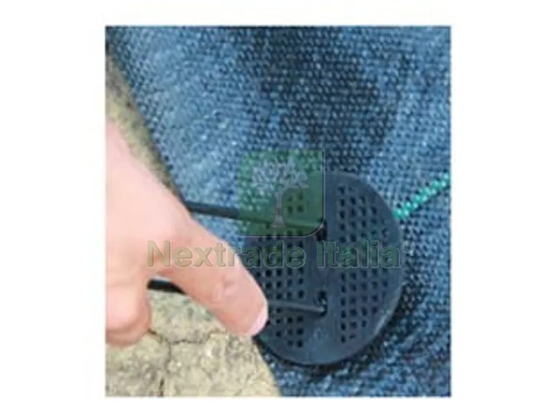 5BLISTER PICCHETTO A U CON PIASTRA IN SET PEZZI 10 - mm.200x3,5 — Attrezzi da giardino — rif. FERX.FER256254