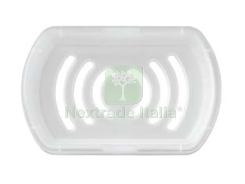 Portasapone con Vaschetta in Plastica Bianco - cm.15x10x3h. blister pz.1 — Accessori bagno — rif. FERX.FER257435 Portasapone con Vaschetta in Plastica Bianco - cm.15x10x3h. blister pz.1 — Accessori bagno — rif. FERX.FER257435