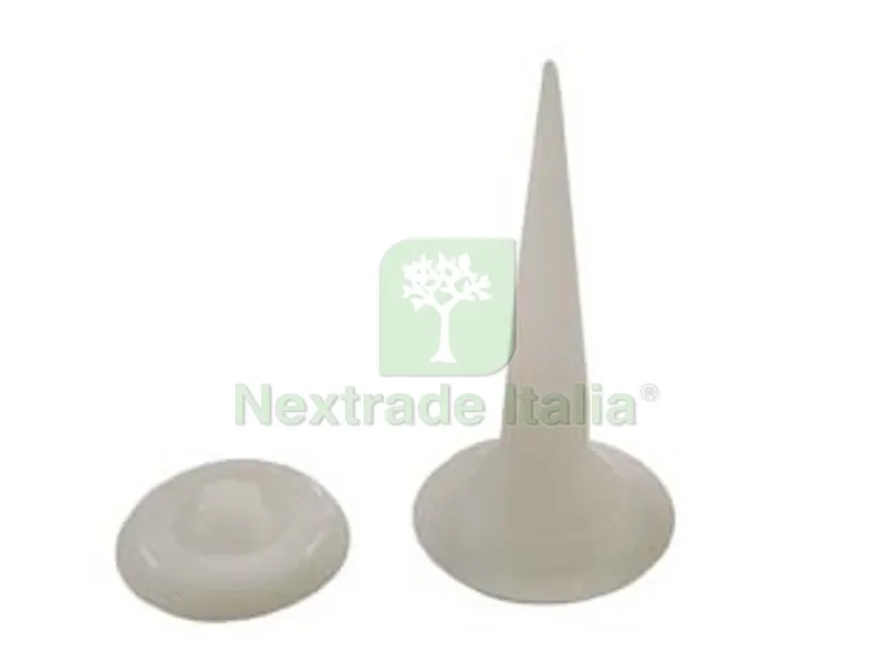 10PZ beccuccio ricambio per silicone in alluminio — Adesivi e sigillanti — rif. FERX.FER259859