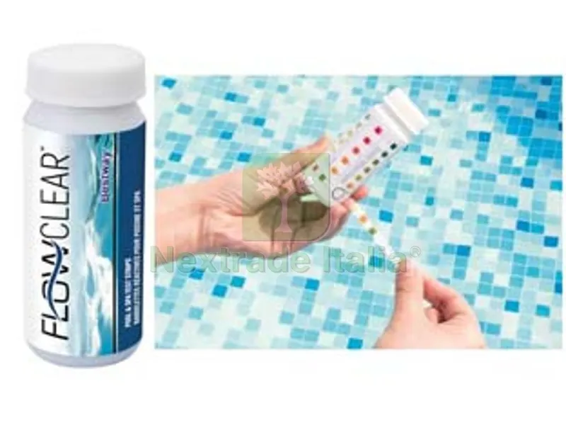 3PZ Acqua Test per Piscine e SPA Strisce 3 in 1 - 50 strisce in flacone (art.58142) — Piscine e strutture — rif. FERX.FER260404
