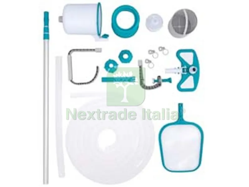 kit mantenimento e pulizia per piscine "de luxe" - (art.58237) — Piscine e strutture — rif. FERX.FER260534 kit mantenimento e pulizia per piscine "de luxe" - (art.58237) — Piscine e strutture — rif. FERX.FER260534