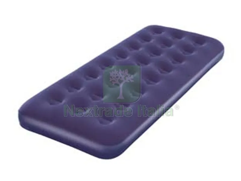 materasso gonfiabile floccato singolo - cm.185x76x22h. - peso kg.2 (art.67000) — Gonfiabili e galleggianti — rif. FERX.FER260756 materasso gonfiabile floccato singolo - cm.185x76x22h. - peso kg.2 (art.67000) — Gonfiabili e galleggianti — rif. FERX.FER260756