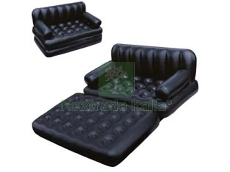divano gonfiabile 5 in 1 - cm.188x152x64h. - peso kg.4,9 (art.75054) — Gonfiabili e galleggianti — rif. FERX.FER260787 divano gonfiabile 5 in 1 - cm.188x152x64h. - peso kg.4,9 (art.75054) — Gonfiabili e galleggianti — rif. FERX.FER260787