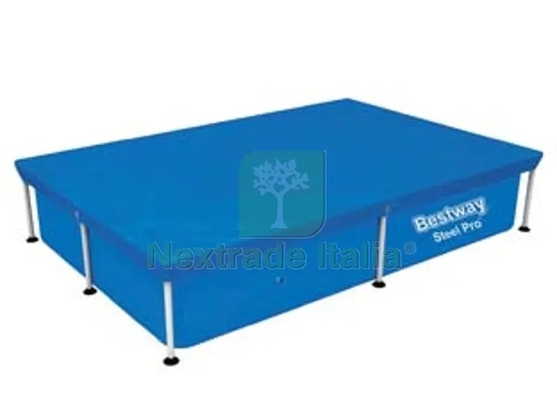 telo di copertura per piscine rettangolari frame - per piscine cm.300x201 (art.58106) — Piscine e strutture — rif. FERX.FER260947