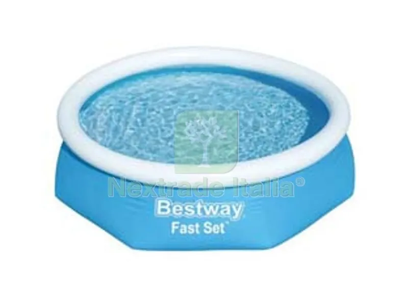 piscina fast set autoportante tonda cm.198x51h. senza filtro - kg.12,8 - lt.940 (art.57392) — Tempo libero outdoor — rif. FERX.FER260985 piscina fast set autoportante tonda cm.198x51h. senza filtro - kg.12,8 - lt.940 (art.57392) — Tempo libero outdoor — rif. FERX.FER260985