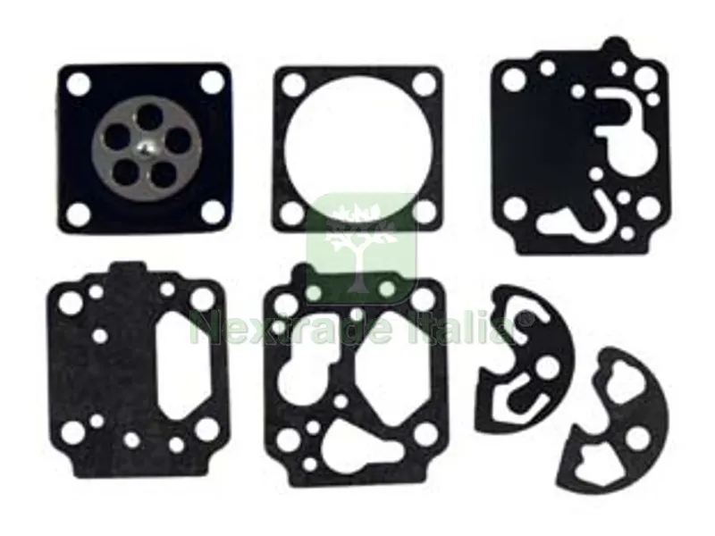 SERIE MEMBRANE CARBURATORE DECESPUGLIATORI KAWASAKI TH43 - TH48 — Ricambi e accessori macchine da giardino — rif. FERX.FER261357