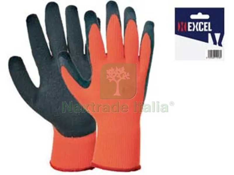 12BLISTER Guanti da Lavoro Impregnati in Lattice Alta Visibilita' Pesanti - tg.10 — Abbigliamento alta visibilita — rif. FERX.FER261456 12BLISTER Guanti da Lavoro Impregnati in Lattice Alta Visibilita' Pesanti - tg.10 — Abbigliamento alta visibilita — rif. FERX.FER261456