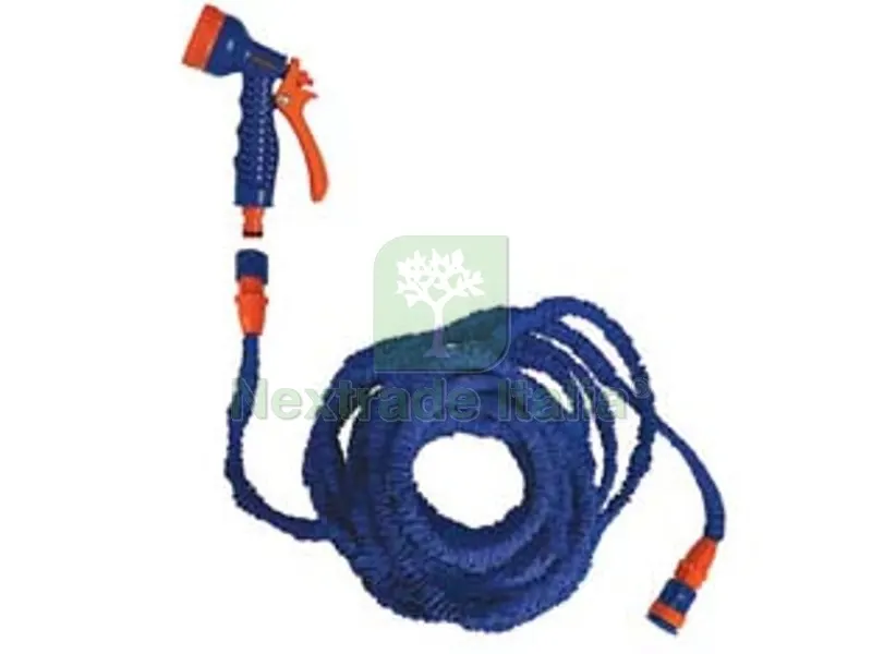 TUBO ESTENSIBILE COBRA CON IDROPISTOLA E RACCORDI - mt. 2,5/7,5 — Tubi e raccordi — rif. FERX.FER262729 TUBO ESTENSIBILE COBRA CON IDROPISTOLA E RACCORDI - mt. 2,5/7,5 — Tubi e raccordi — rif. FERX.FER262729