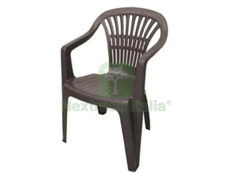 Poltrona da Giardino "lyra" Antracite - cm.56x54x80h. - peso kg.2,75 — Arredo giardino — rif. FERX.FER262972 Poltrona da Giardino "lyra" Antracite - cm.56x54x80h. - peso kg.2,75 — Arredo giardino — rif. FERX.FER262972