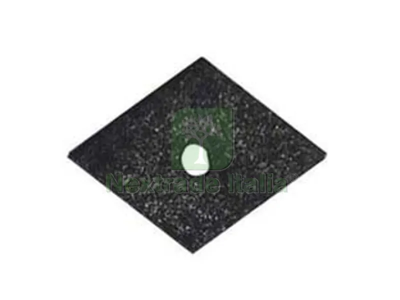 200PZ RONDELLA A ROMBO IN RUBEROIDE - mm.30x30 — Bulloni, dadi e rondelle — rif. FERX.FER263511