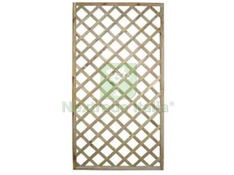 TRALICCIO IN PINO IMPREGNATO - cm.180x180h. — Recinzioni in legno — rif. FERX.FER264075 TRALICCIO IN PINO IMPREGNATO - cm.180x180h. — Recinzioni in legno — rif. FERX.FER264075